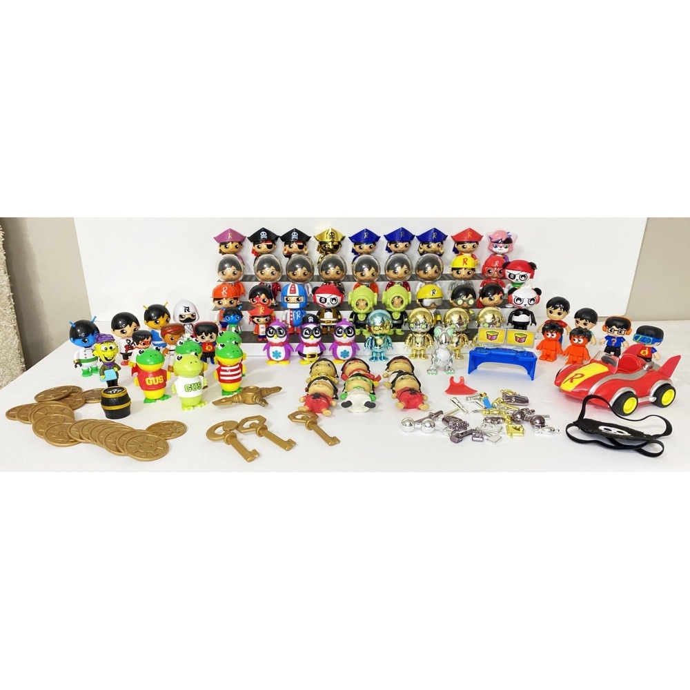 Lot of 118 Ryan's World Toy Figures Characters Accessories Toy Collection